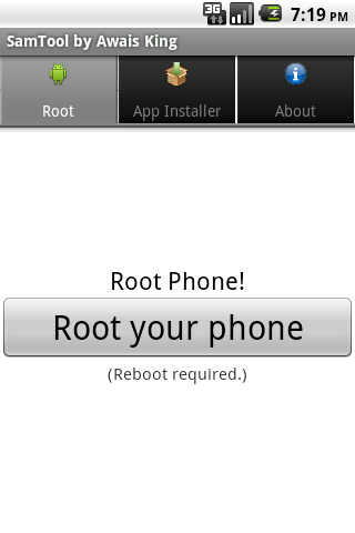 Not Rooted > Main (Android 2.1)