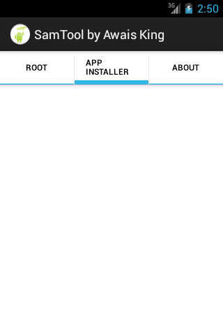 Not Rooted > Apps Installer (Android 4.0)