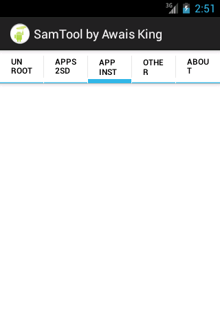 Rooted > Apps Installer (Android 4.0)